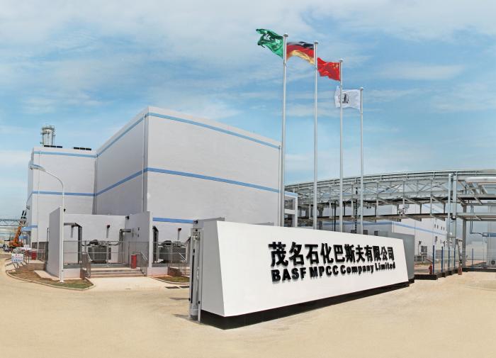 BASF and SINOPEC inaugurate world-scale isononanol plant in Maoming, China